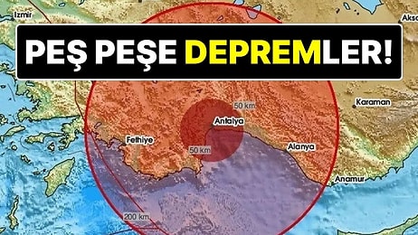 AFAD’dan Açıklama Geldi: Antalya’da Deprem Oldu
