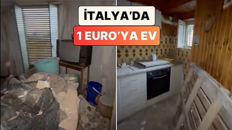 Mantıklı mı Saçma mı? İtalya'da 1 Euro'ya Ev Alan Bir Sosyal Medya Kullanıcısı Evin İçini Gösterdi