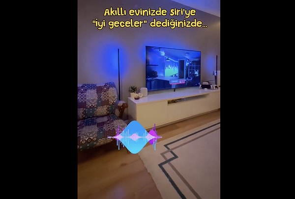 Peki günün en yorgun anında, biz uyumaya giderken akıllı ev sistemi başka neler yapabilir?