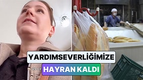 Avusturyalı Bir Kadın Türkiye'deki Askıda Ekmek Kampanyası Karşısında Duygulandı