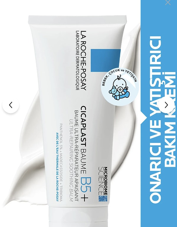 Sepette dev indirim: La Roche Posay Cicaplast Baume B5!