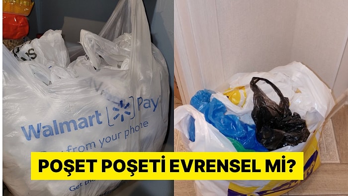 Tüm Dünyada Alışveriş Poşetlerinin Konduğu Bir Poşet Olması Sosyal Medya Gündeminde