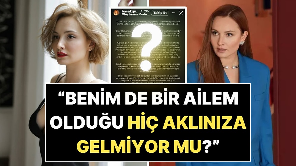 Yeni Anne Başak Gümülcinelioğlu'na Aldığı Kilolar Sebebiyle Yapılan Zorbalık Pes Dedirtti!
