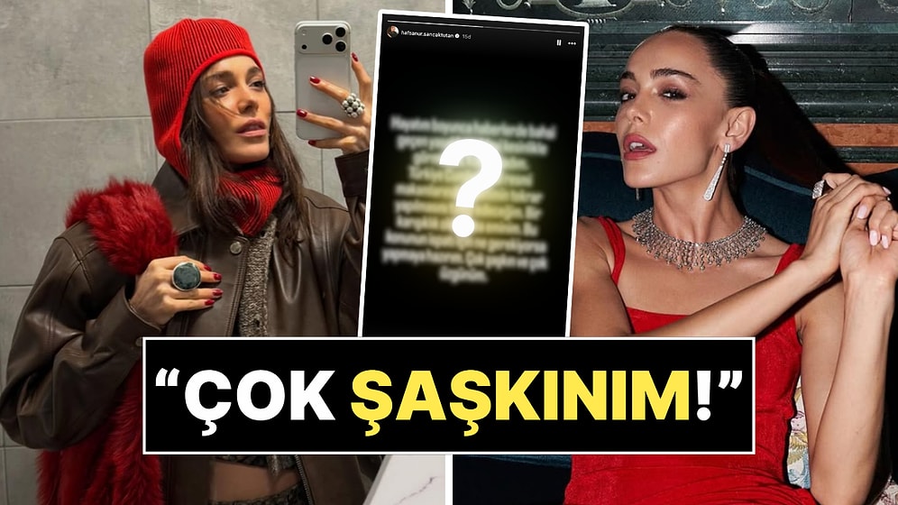 Yasaklı Madde Test Sonucu Pozitif Çıkan Hafsanur Sancaktutan'dan Açıklama Geldi!