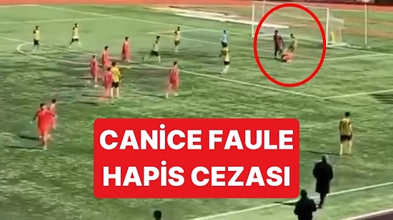 Süper Amatör Lig'de Canice Faule Hapis Cezası Verildi