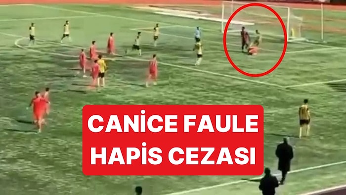 Süper Amatör Lig'de Canice Faule Hapis Cezası Verildi