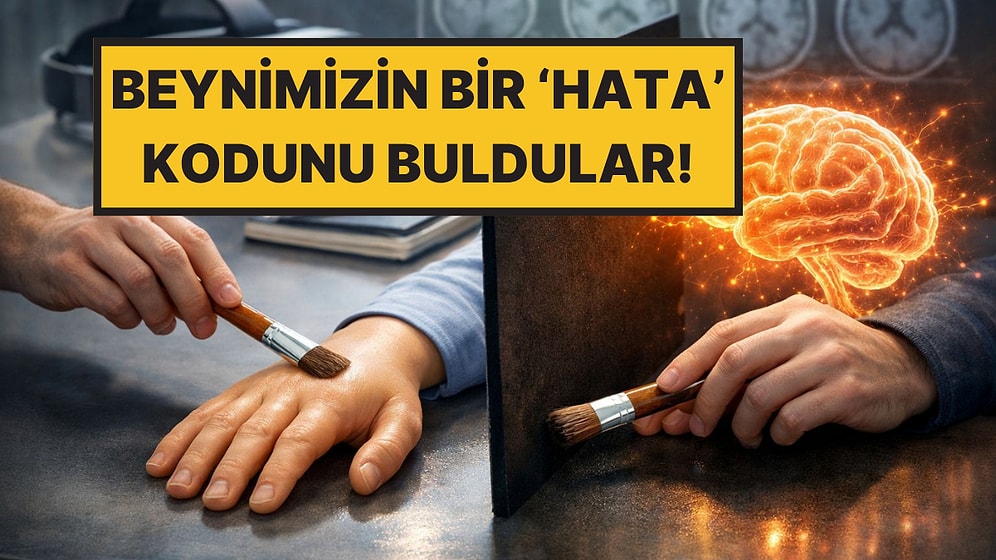 Sakın Gözlerinize İnanmayın! Beynimiz Sahte Bir Plastiği Saniyeler İçinde Vücudun Parçası İlan Ediyormuş
