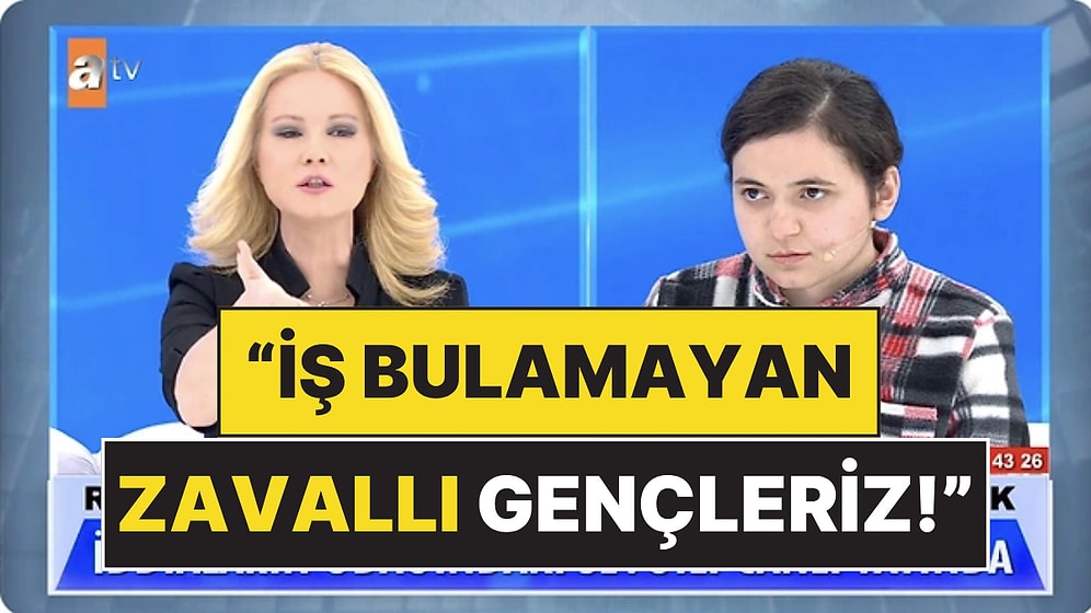 Müge Anlı'nın Canlı Yayındaki Sorusuna "Torpilim mi Var?" Diyen Genç Kadın Gündem Oldu