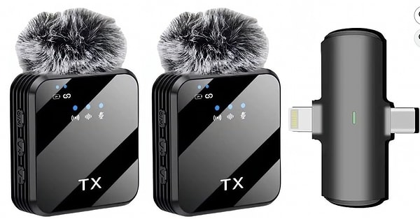 İçerik üreticileri için devrim: Coverzone Kablosuz Yaka Mikrofonu!