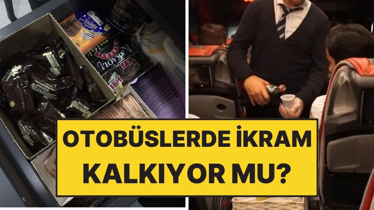 Şehirlerarası Otobüslerde İkramların Kaldırılacağı İddiası Gündeme Geldi