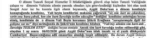 Valilik Tarafından Aileden Alınan SIM Kart Detayı