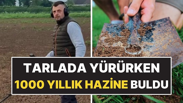 Tarlada Gezerken 1000 Yıllık Tılsımlı Yüzük Buldu: Gizemi Çözülemedi