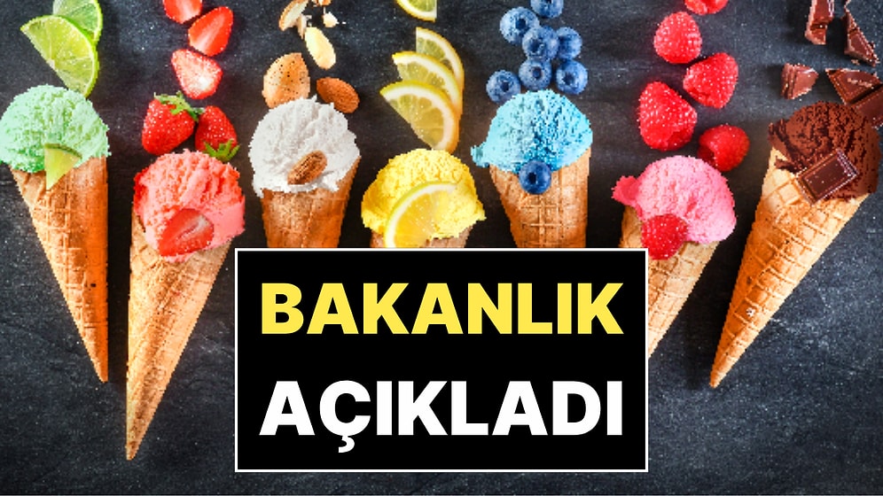Bakanlık Açıkladı: 'Dondurma' Etiketinin Kullanımı O Ürünlerde Yasaklandı!