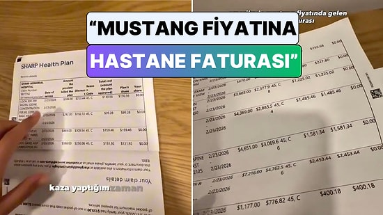 Bir Araba Parası: Amerika'da Yaşayan Türk Kaza Sonrası Gelen Hastane Faturasını Açtı