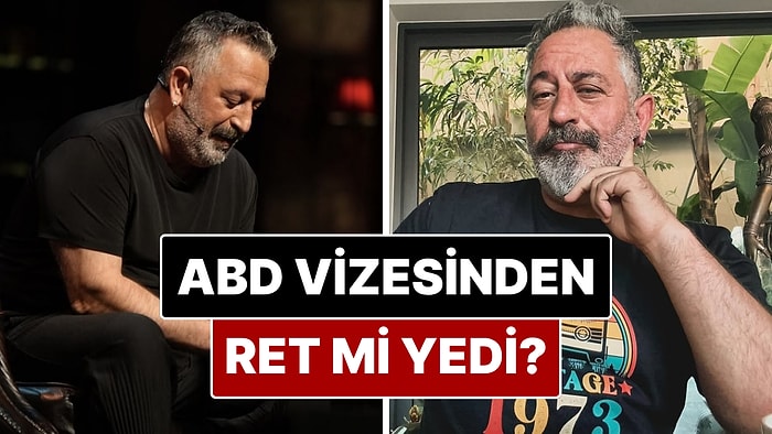 Cem Yılmaz’ın ABD Vizesinin Reddedildiği İddia Edildi!