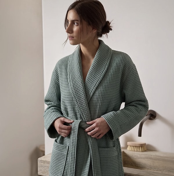 Banyonuza bahar geldi: Afra Elite Serisi Pike Bornoz!