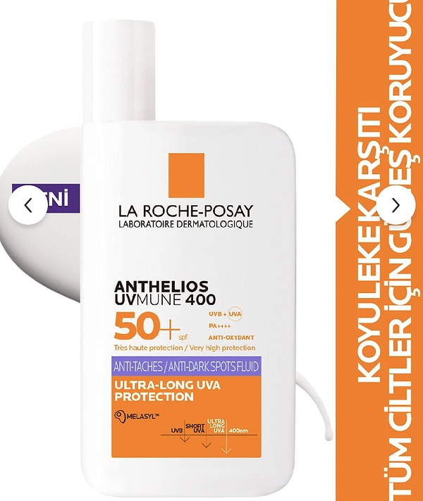 Güneş lekelerine karşı kalkan: La Roche Posay Anthelios!