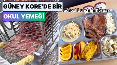 Güney Kore'de Bir Okulda Ücretsiz Çıkan Öğle Yemeği Viral Oldu