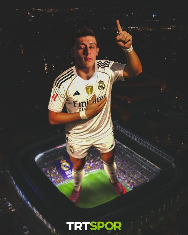 Arda Güler daha 35. saniyede Bayern Münih ağlarına yolladığı golle tarihe geçti.