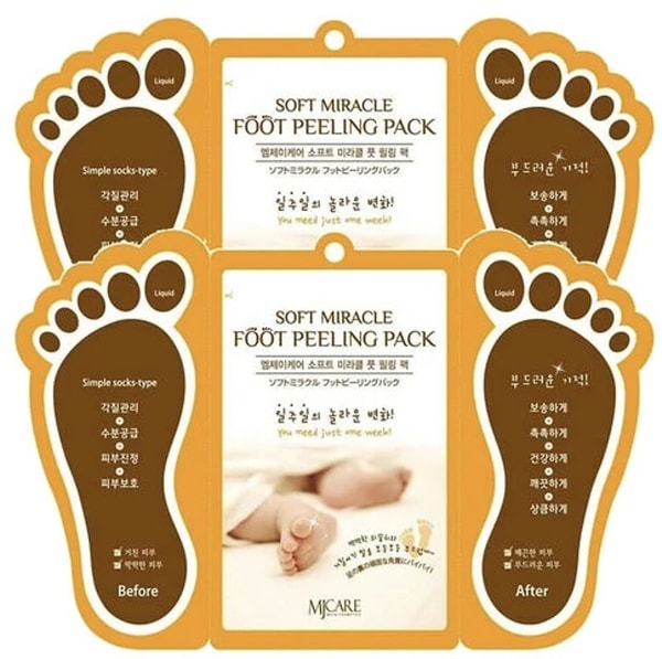Bebeksi Ayaklar İçin: MJCARE Ayak Peeling Maskesi!