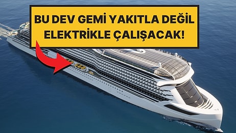 Denizlerin Tesla’sı Geliyor: 82 Bin Tonluk Dev Gemi Tamamen Elektrikli Olacak