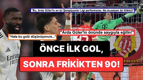 Arda Güler'in 35. Saniyede Attığı Gol Globalde de Gündem Oldu