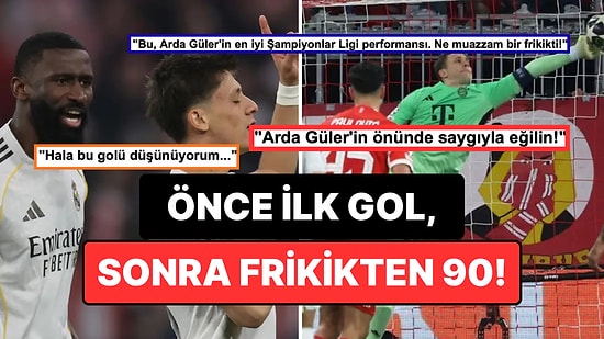 Arda Güler'in 35. Saniyede Attığı Gol Globalde de Gündem Oldu