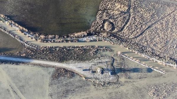 Kuruyan gölden mevsimsel göle... Şimdi yeniden umut var