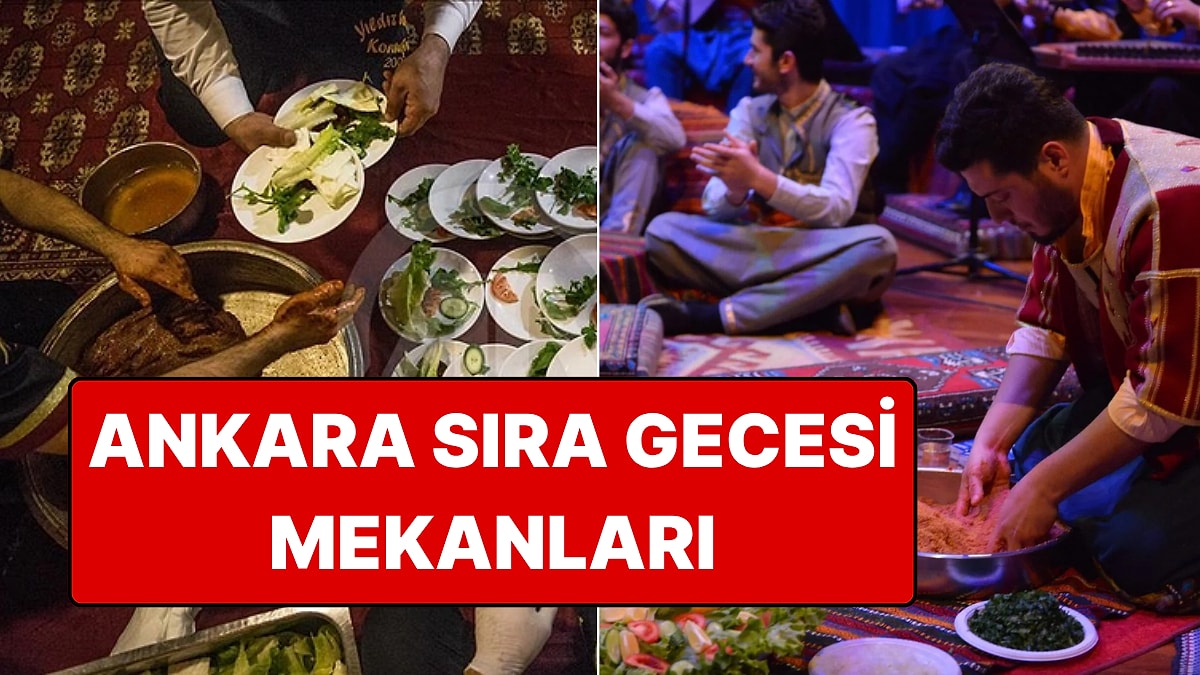 Ankara'nın Sıra Gecesi Mekanları