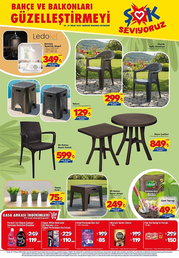 Ledilet Şemsiye Tasarımlı Ampul 349 TL