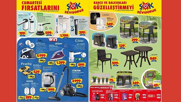 ŞOK'a Bahçe Balkon Ürünleri Geliyor! 18 Nisan 2026 ŞOK Aktüel Ürünler Kataloğu