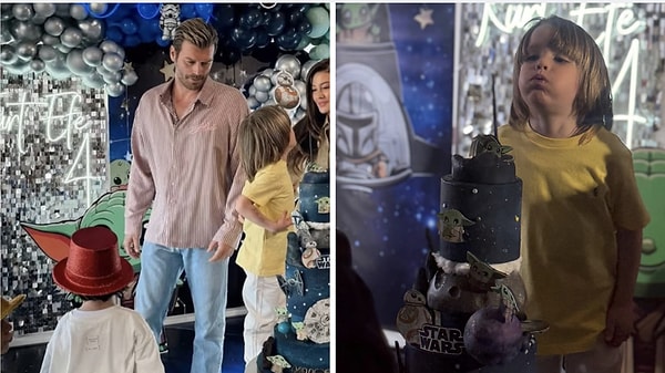 15 Nisan’da 4 yaşına basan Kurt Efe için Kıvanç Tatlıtuğ ve Başak Dizer’in düzenlediği organizasyon sosyal medyada dikkat çekti.