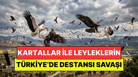 Türkiye Tarihinin En Garip Olayı: Kartallar ile Leyleklerin Günlerce Süren Savaşı