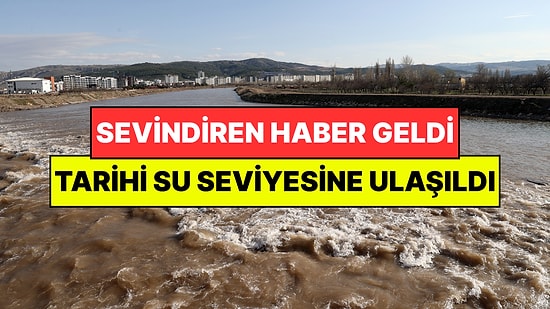 Türkiye'nin En Uzun Nehrinden Sevindiren Haber: 10 Yıl Sonra Tarihi Su Seviyesine Ulaşıldı