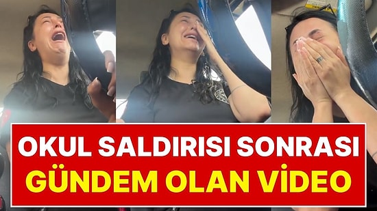 Kahramanmaraş’ta Görev Yapan 112 Çalışanı, Okul Saldırısında Çalıştıktan Sonra Çektiği Video İle Gündem Oldu