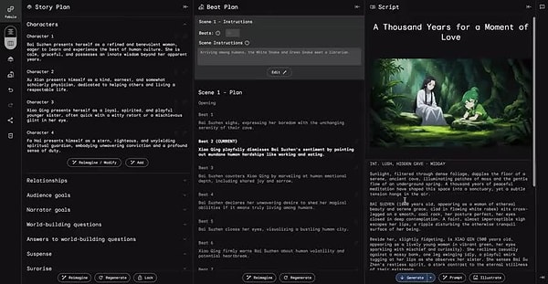 Fabula toplamda 42 yazarla geliştirildi ama henüz kullanıma açılmış değil