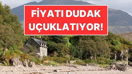 Komşu Yok, Gürültü Yok! Issız Adadaki Bu Ev Satışa Çıkarıldı