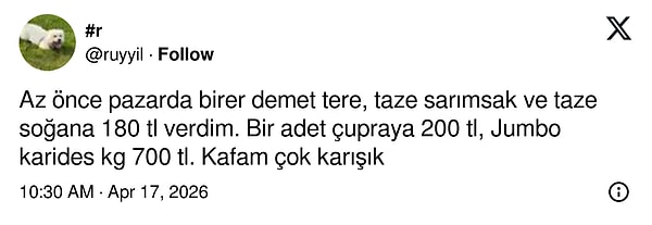 Özellikle tarım ürünlerindeki son artışlar da tüketicinin kafasını karıştırmış durumda.