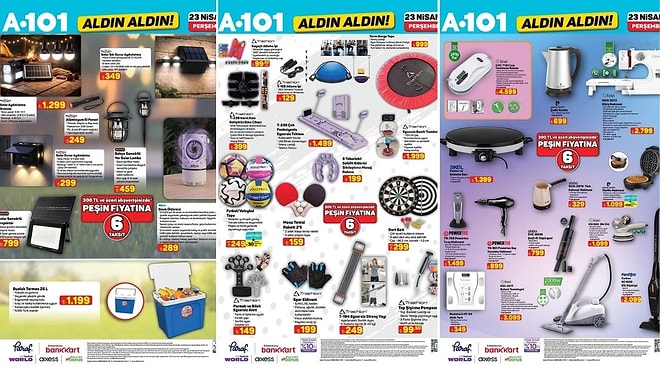 A101'e Elektrikli Moped Geliyor! 23 Nisan 2026 A101 Aldın Aldın Kataloğu