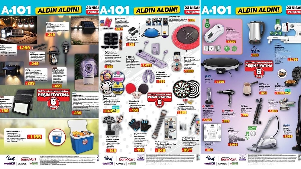 A101'e Elektrikli Moped Geliyor! 23 Nisan 2026 A101 Aldın Aldın Kataloğu