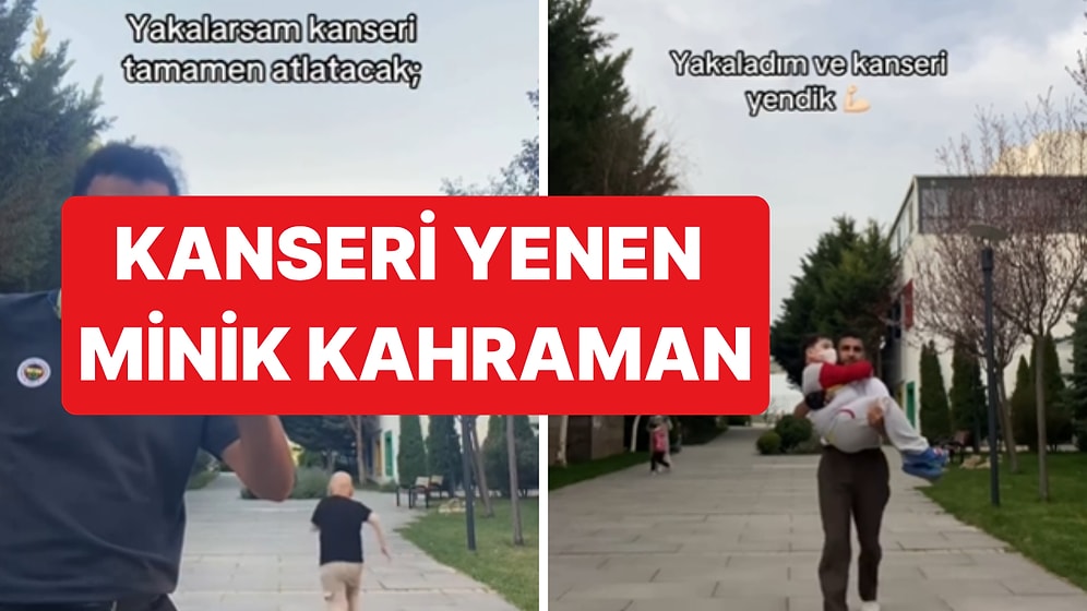 Kanseri Yenen Minik Kahramanın Babasıyla Çektiği Videodaki Geçiş Herkesi Mutlu Etti