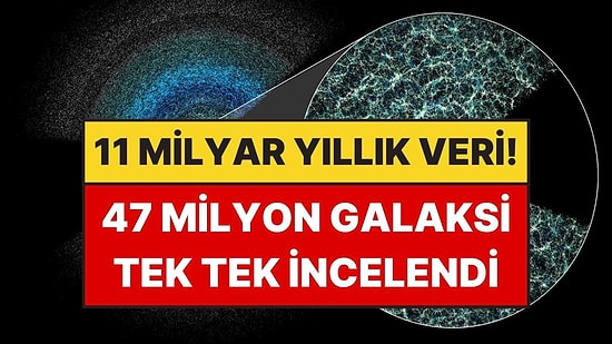 Evrenin En Detaylı 3D Haritası Tamamlandı: 47 Milyon Galaksi Tek Tek İncelendi