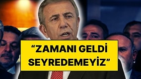 Mansur Yavaş "Artık Zamanı Geldi" Diyerek Resti Çekti!