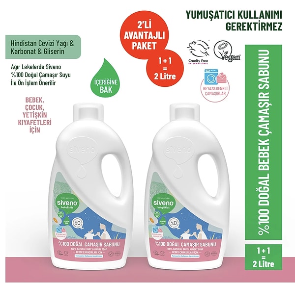 Siveno’dan %100 Doğal Bebek Temizliği!
