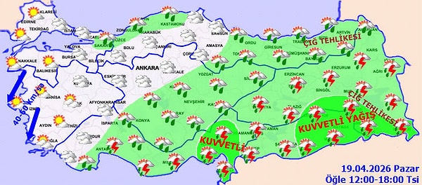 Sıcaklıklar düşüyor: Meteoroloji peş peşe uyardı
