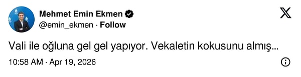 Ersan Şen'in bu paylaşımına ise diğer avukatlar başta olmak üzere sosyal medya kullanıcılarından yorum yağdı.