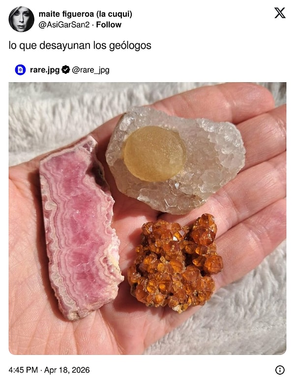 "Jeologların kahvaltısı"