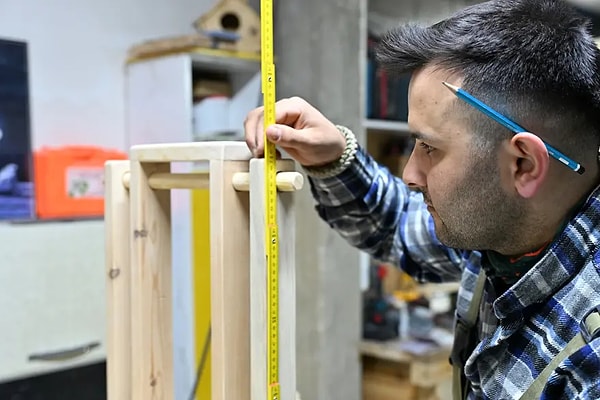 Ahşap tutkusu, üretim merkezine dönüştü.