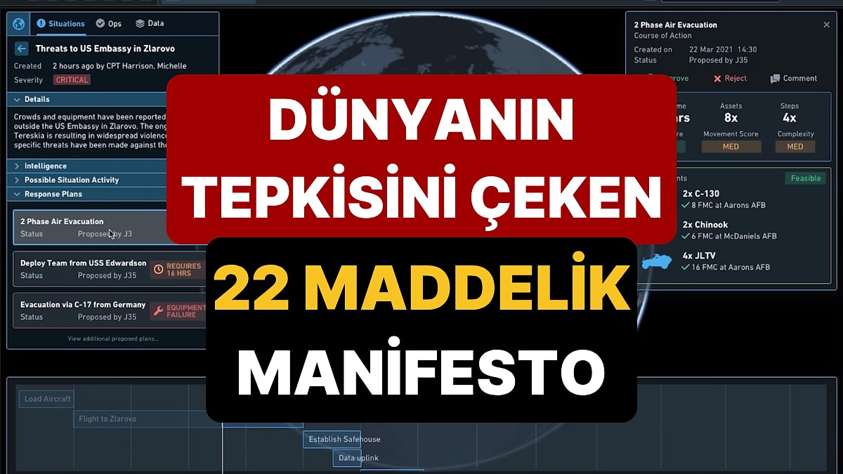 ABD'nin Askeri Yazılım Şirketi Palantir'den Tüm Dünyanın Tepkisini Çeken Manifesto