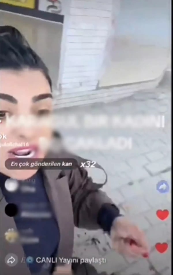 Görgü tanıklarının "yapma" çığlıklarına ve durdurma çabalarına rağmen saldırgan tavrını sürdüren şahıs, olayın ardından sergilediği soğukkanlılıkla pes dedirtti.